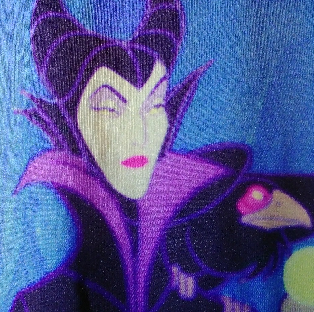 Disney Sleeping Beauty Maleficent bodysuit leotard